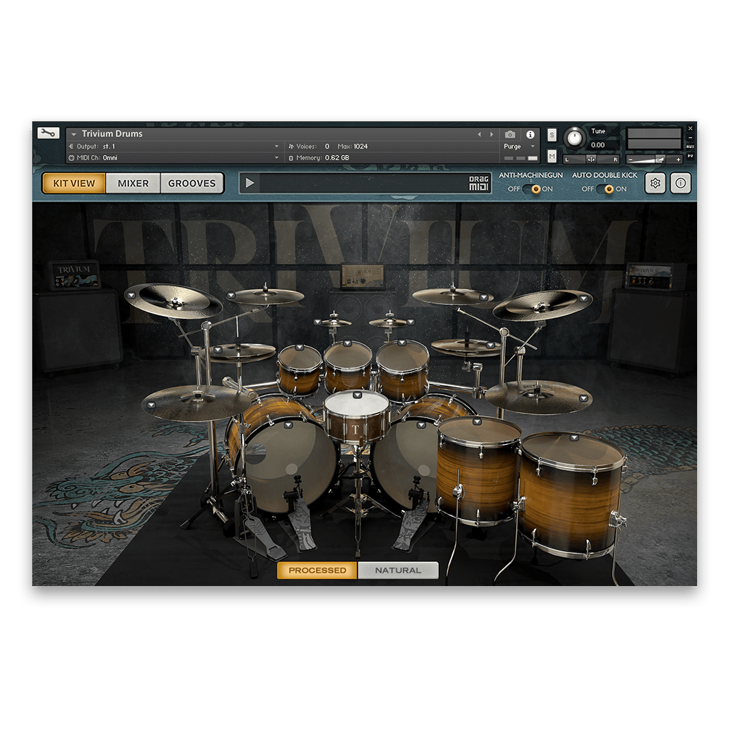 TRIVIUMDrums