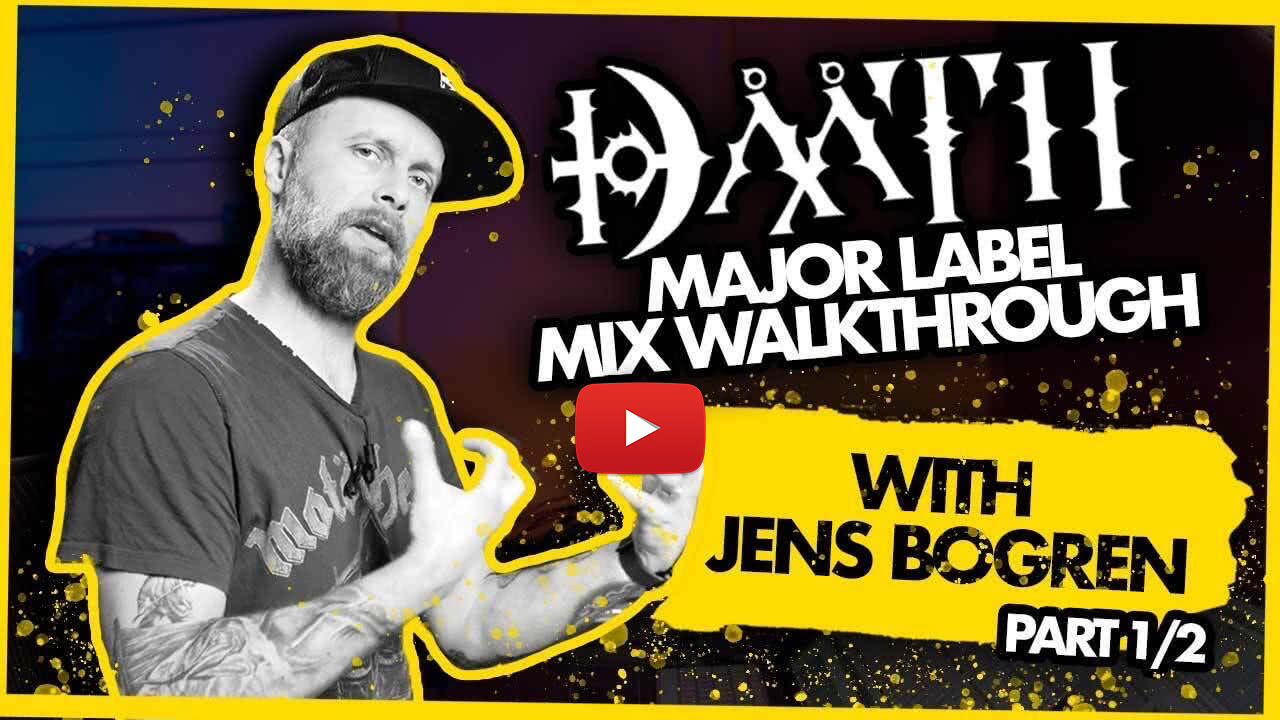 Major label mix walkthrough - Daath