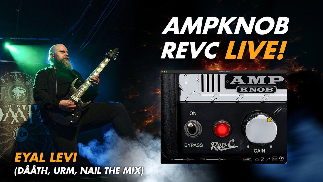 Eyal Levi Using the Ampknob Live - interview