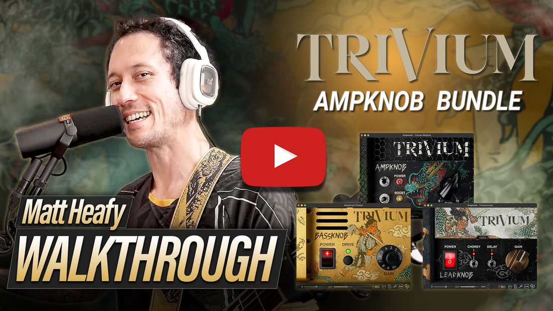 Trivium Ampknob with Matt Heafy
