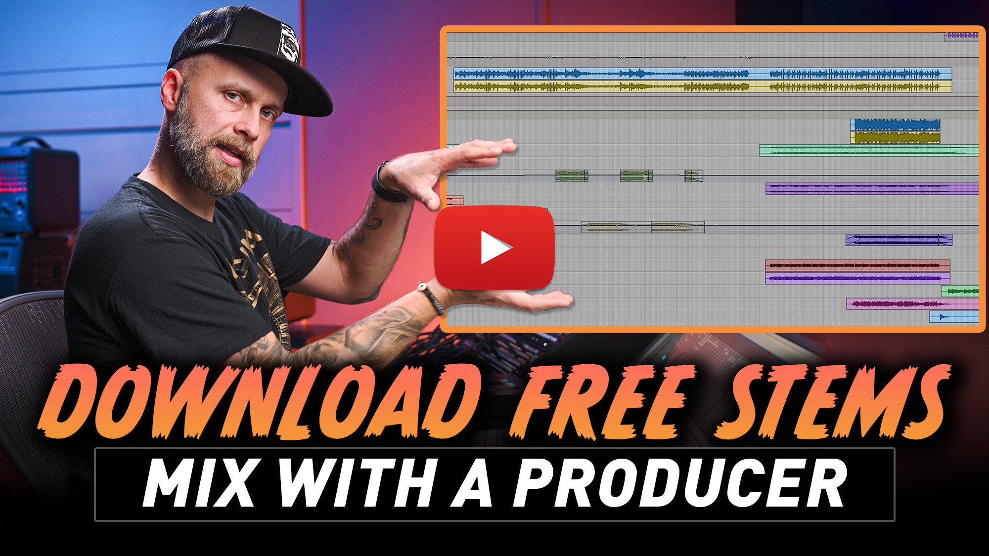 Download stems and mix along with producer Jens Bogren