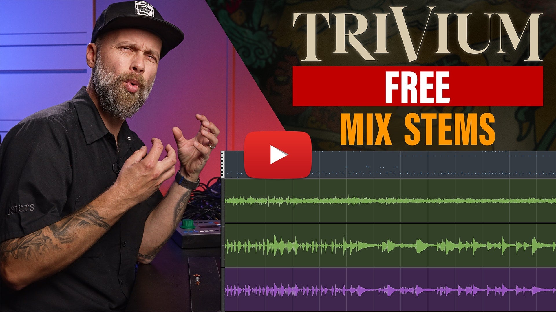 Mix a Trivium song with Jens Bogren (free stems!)