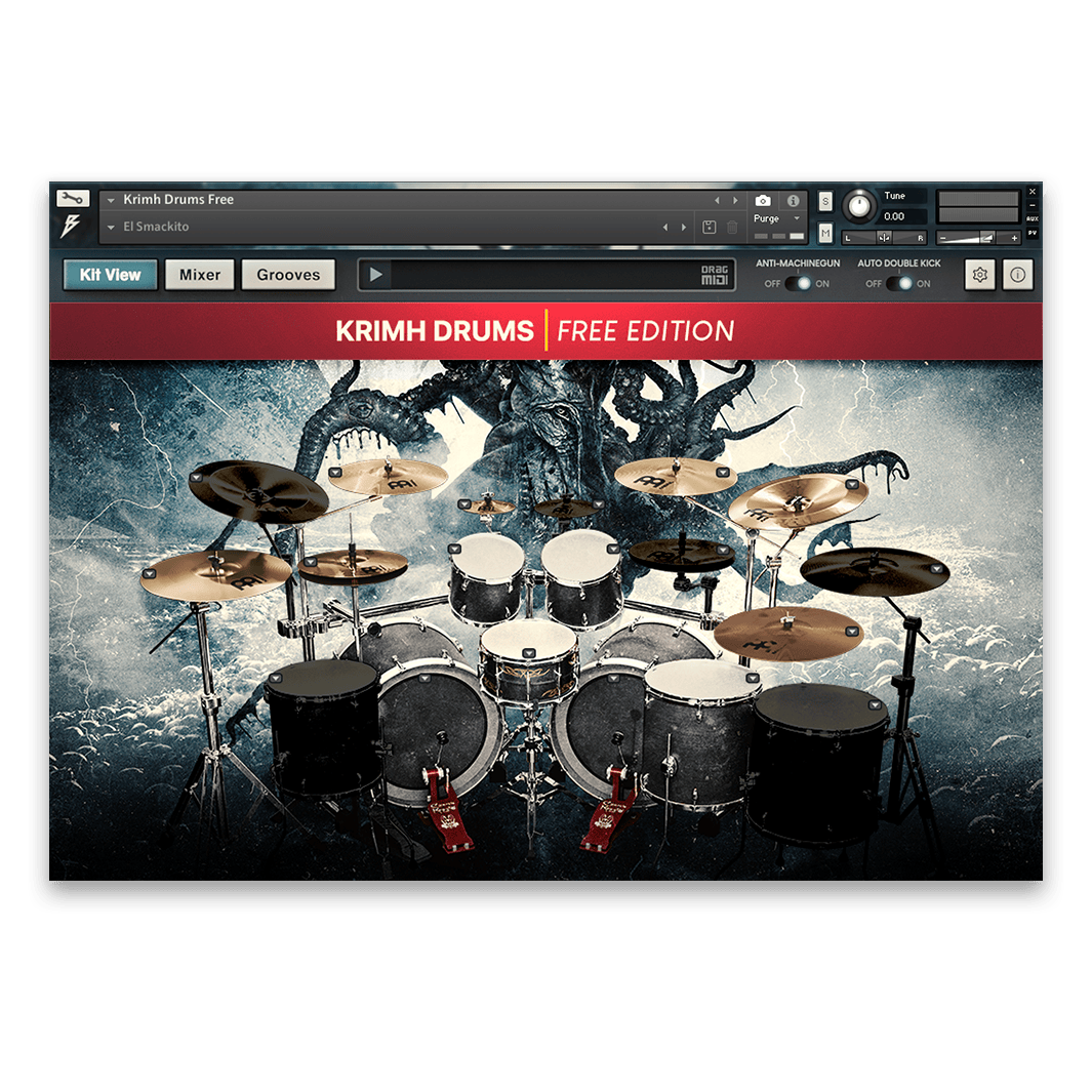 How to Route Krimh Drums to Garageband  