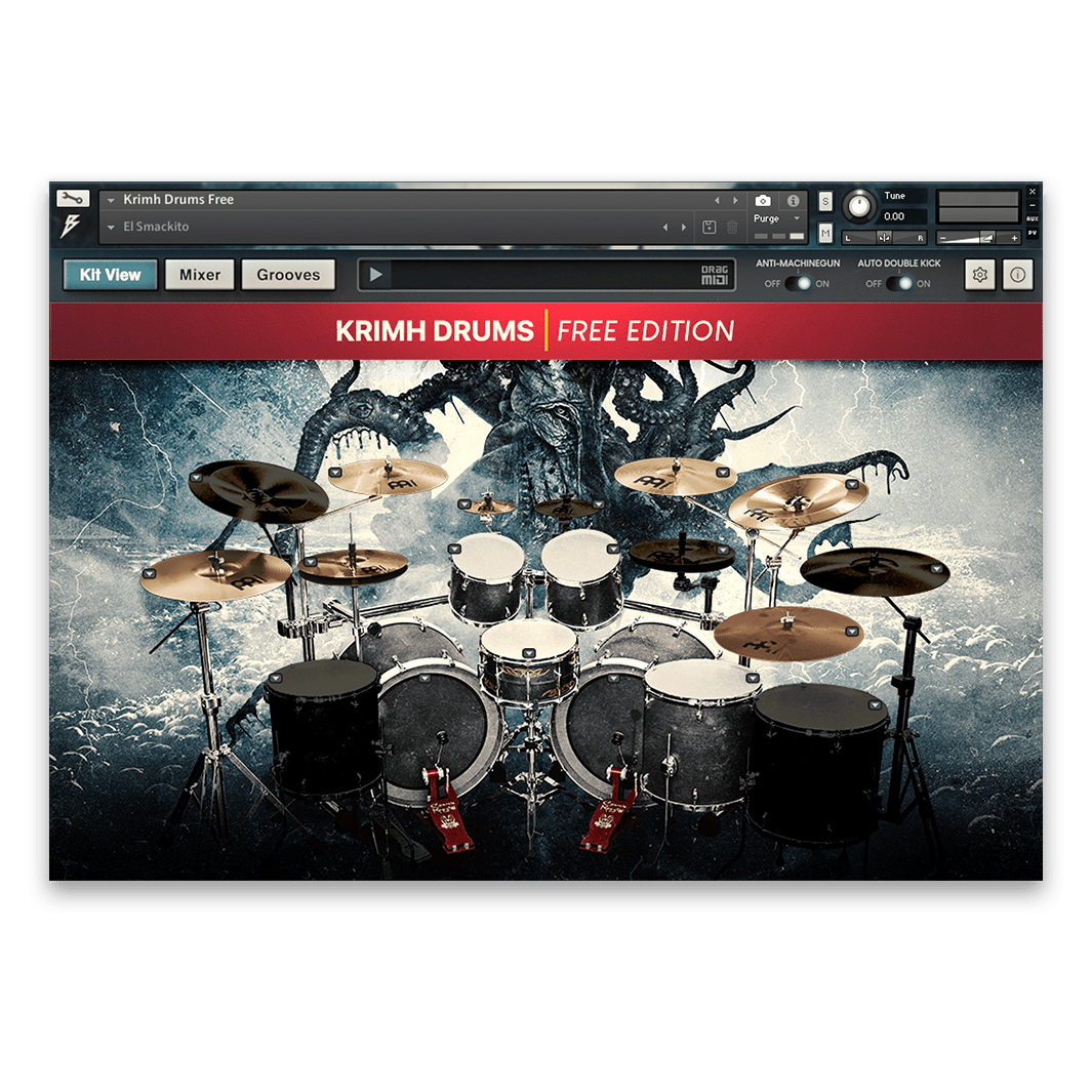 How to Route Krimh Drums to Garageband